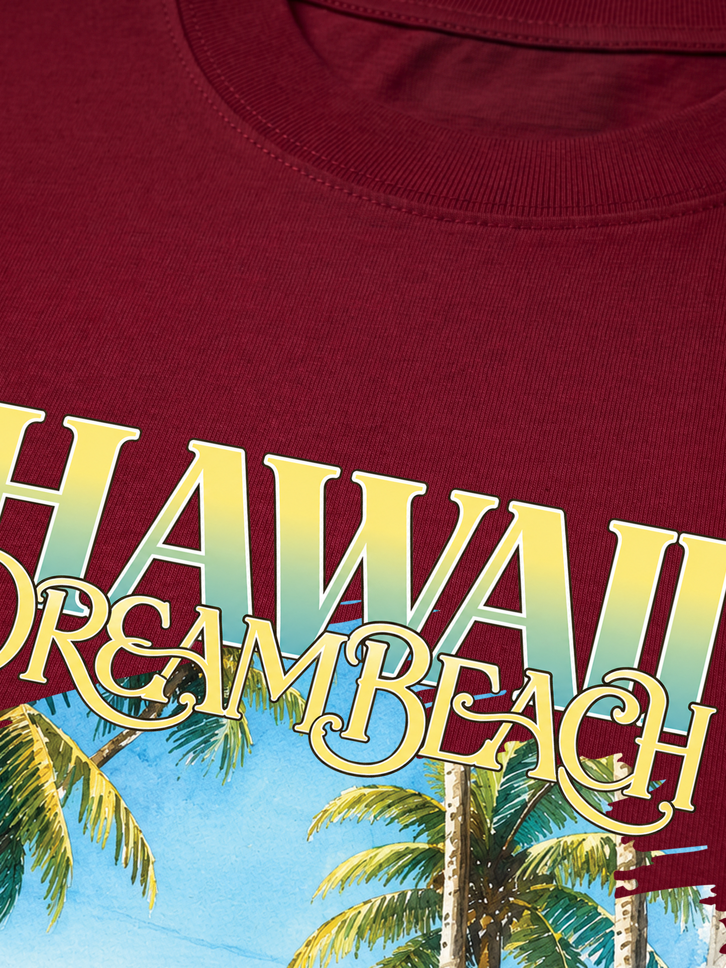 Áo Thun Relaxed Fit Hawaii