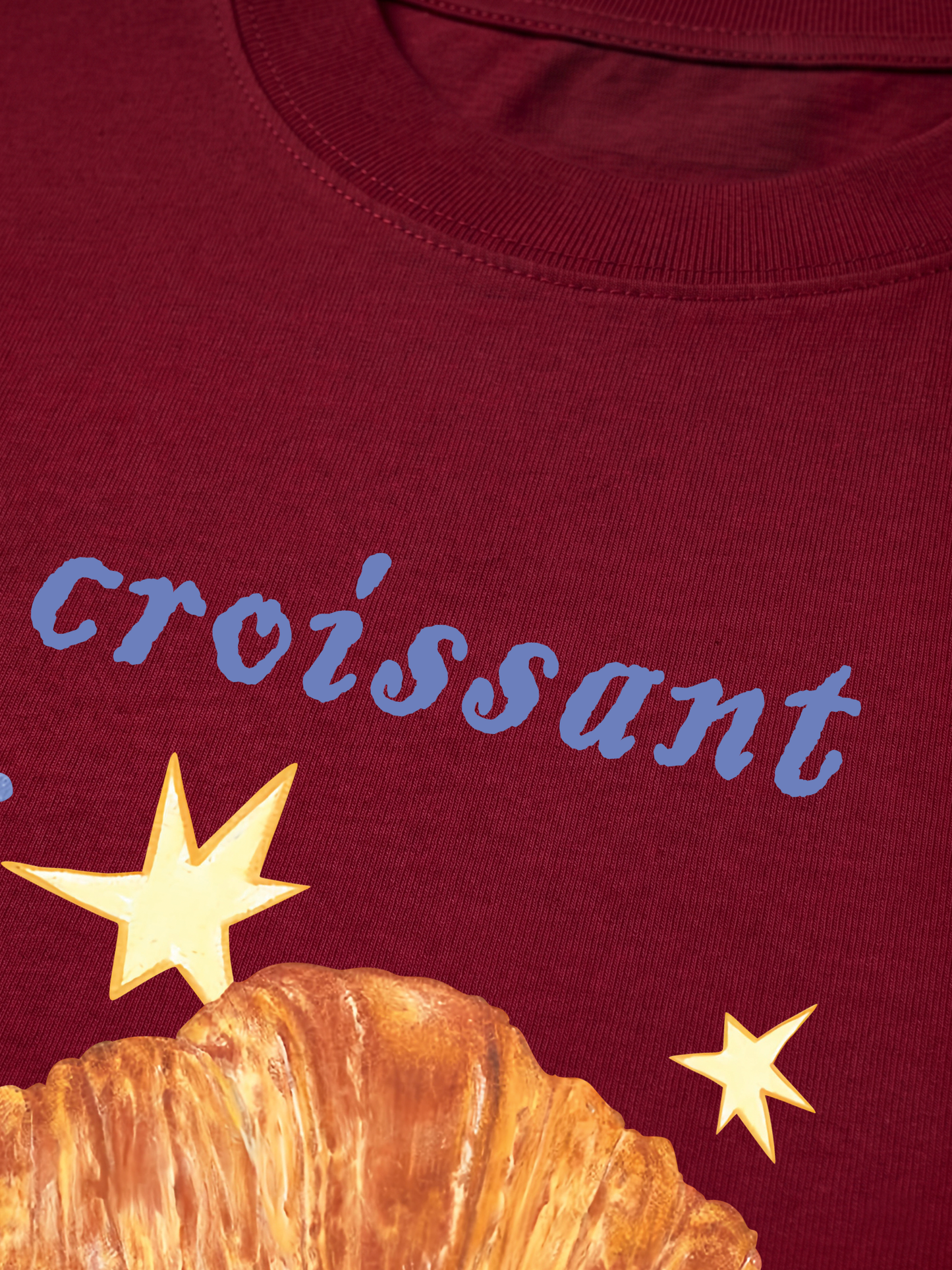 Áo Thun Relaxed Fit Croissant