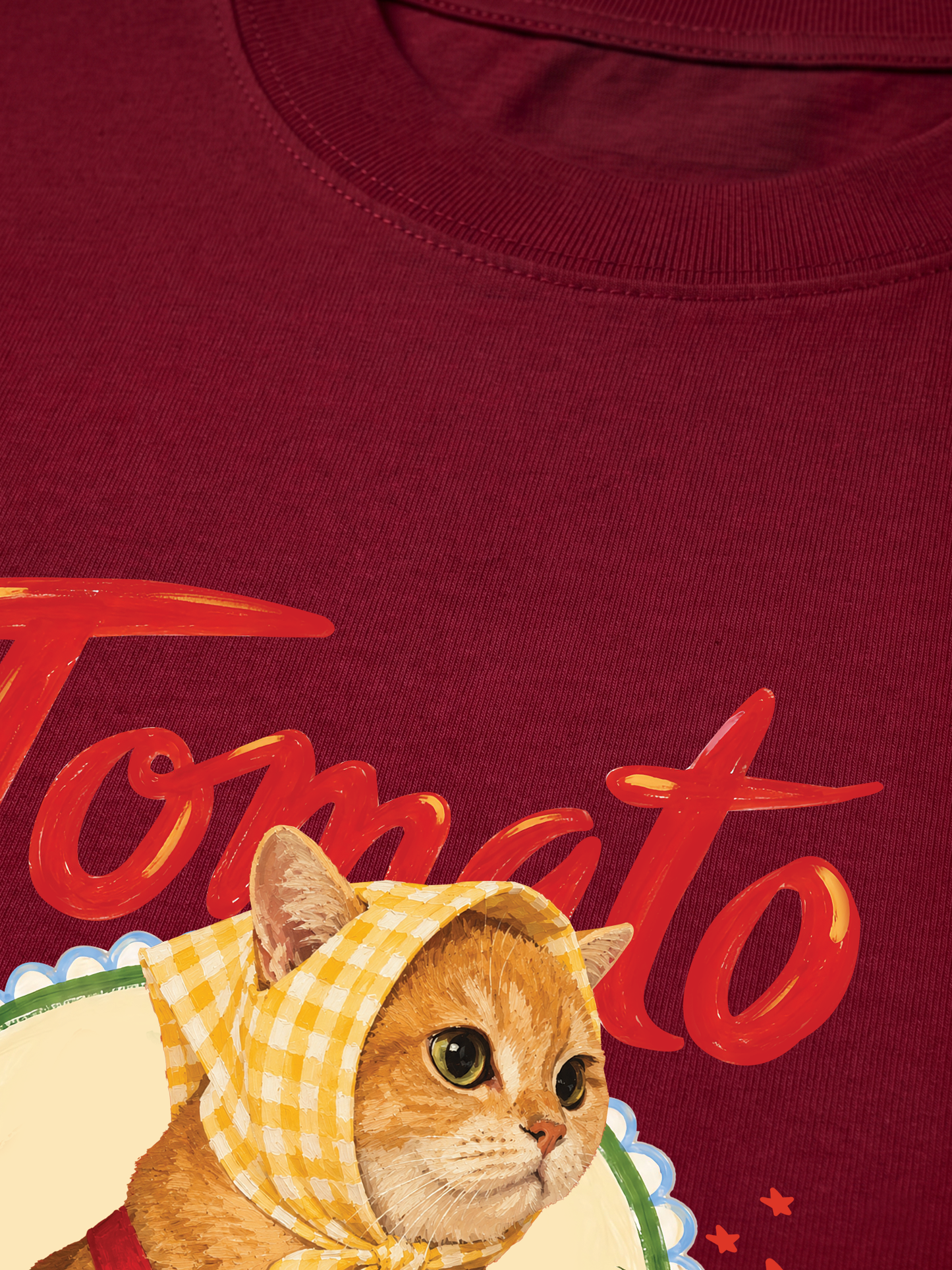 Áo Thun Relaxed Fit Tomato Meow