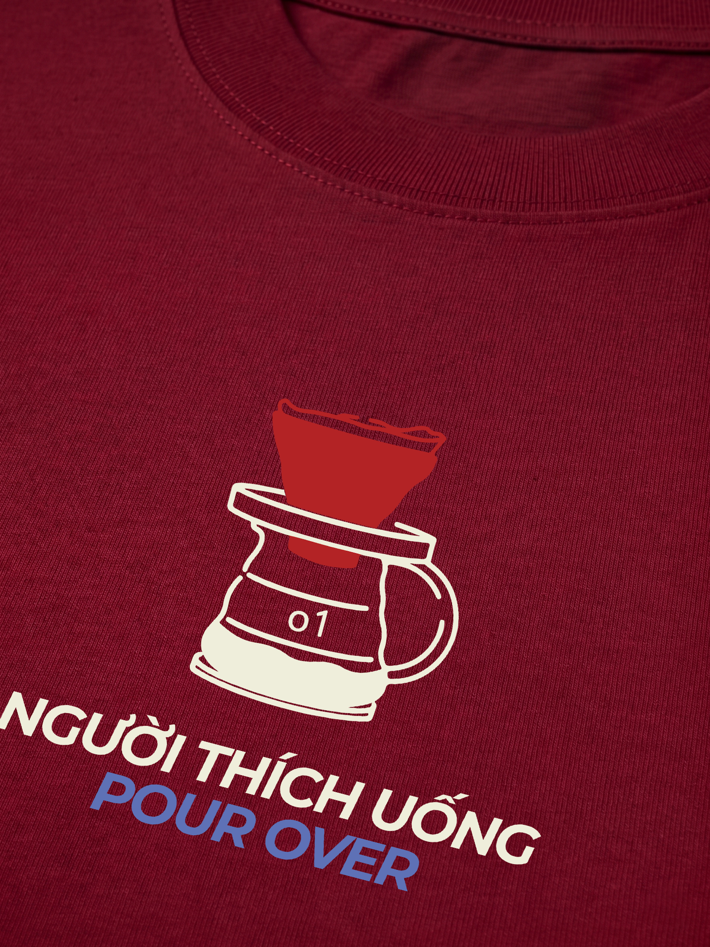 Áo Thun Relaxed Fit Người Thích Uống Pour Over