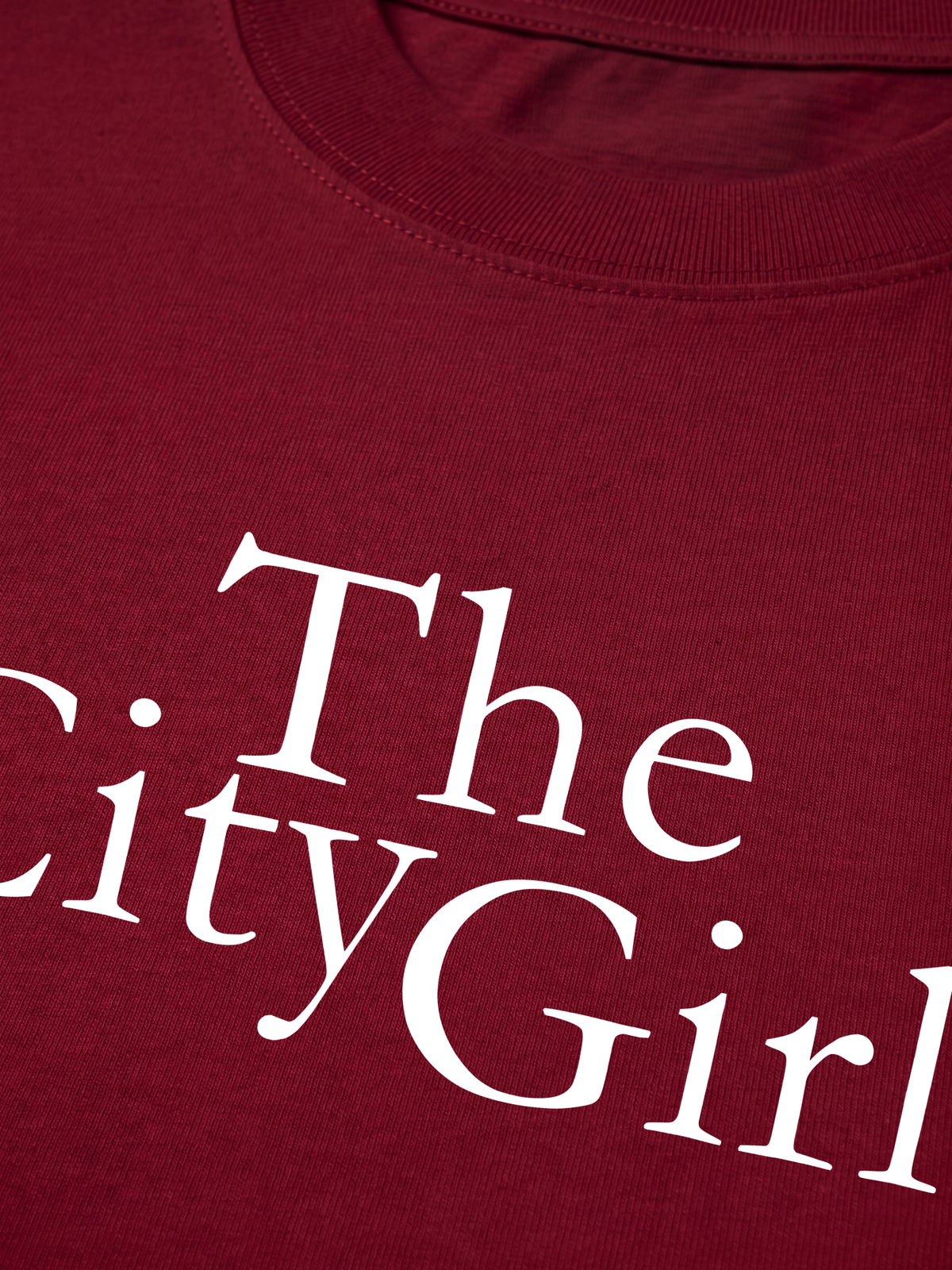 Áo Thun Relaxed Fit The City Girl