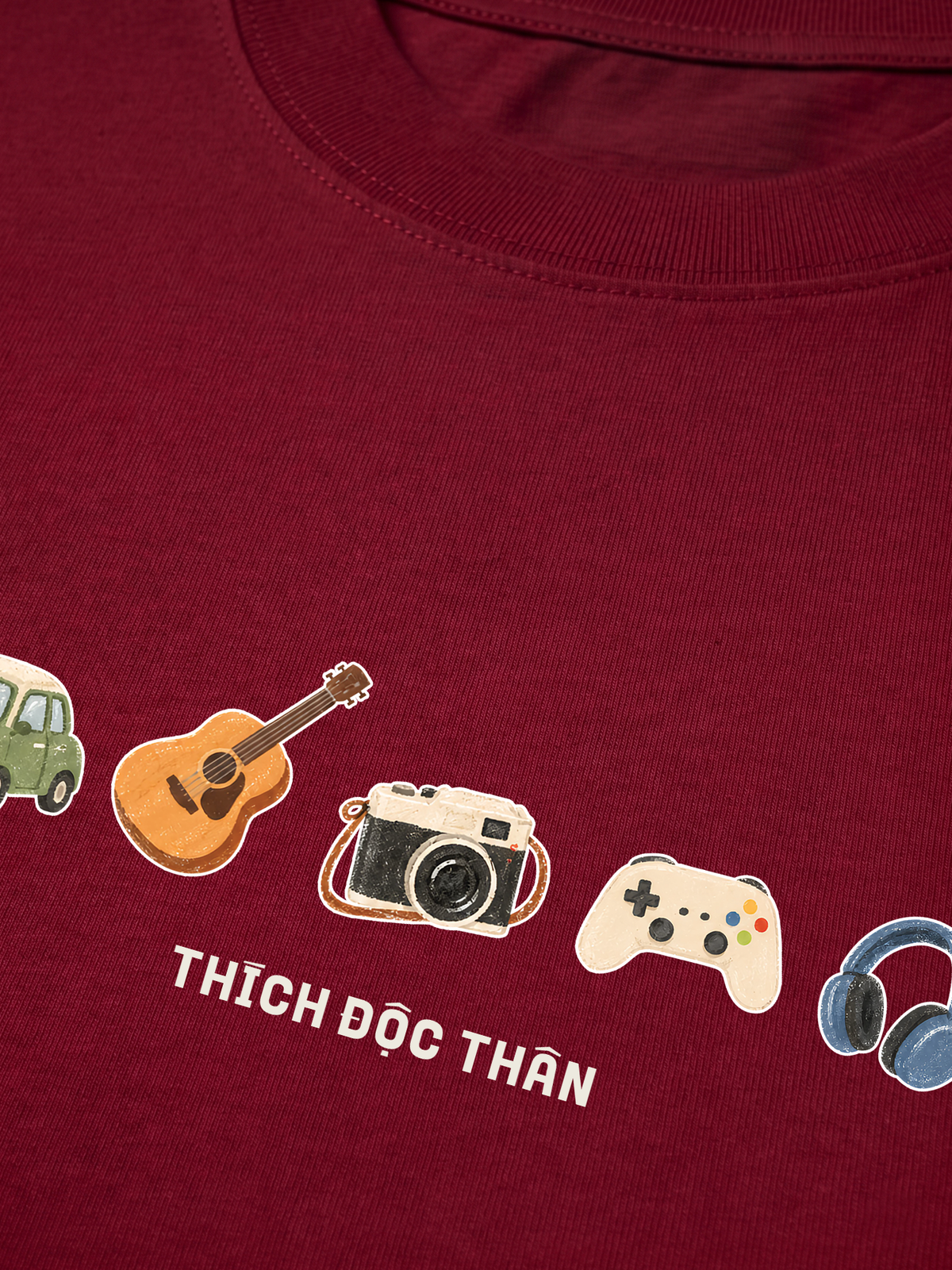 Áo Thun Relaxed Fit Thích Độc Thân 2