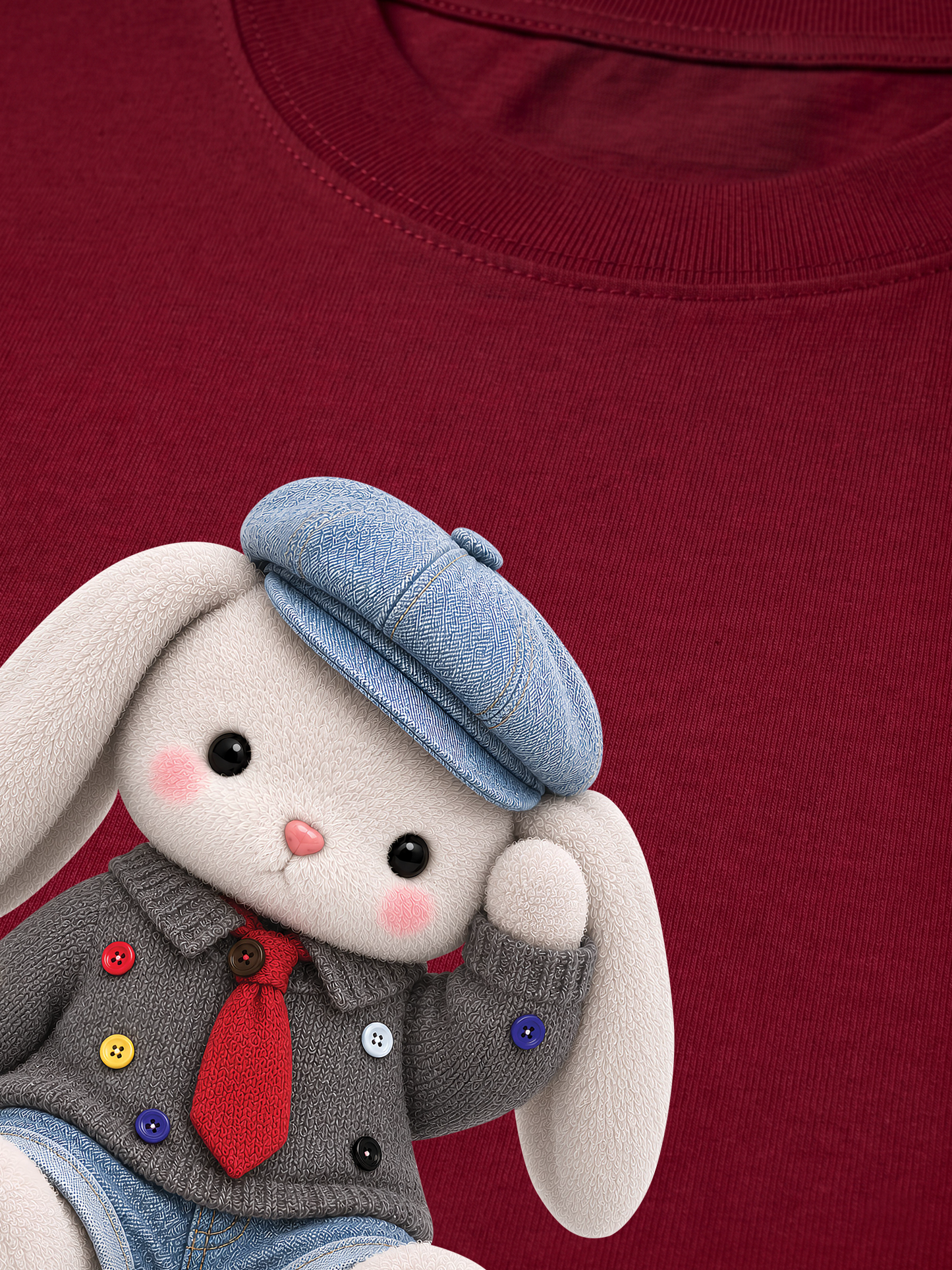 Áo Thun Relaxed Fit Swag Bunny