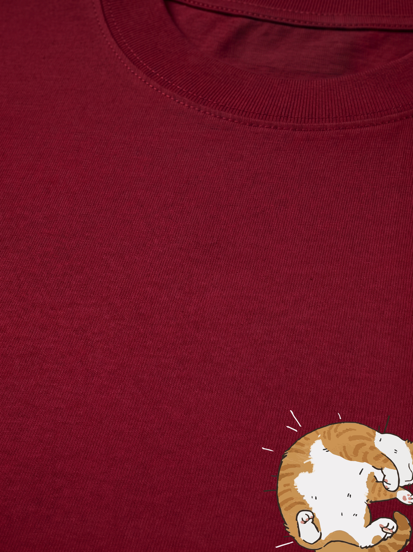 Áo Thun Relaxed Fit Thích Nựng Mèo