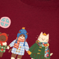 Áo Thun Relaxed Fit 3 Cozy Cats
