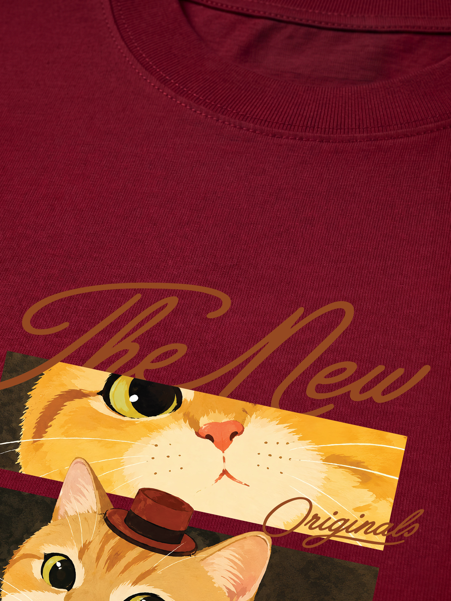 Áo Thun Relaxed Fit Fragments of Curiosity Meow