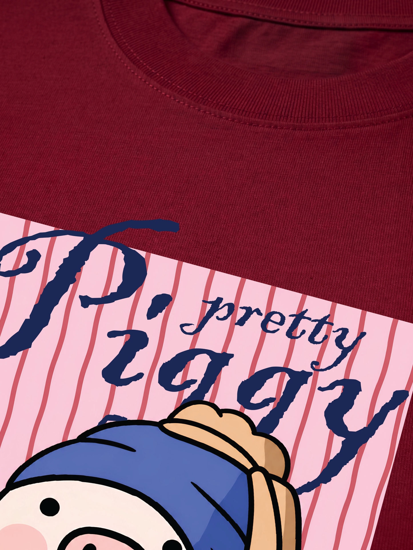 Áo Thun Relaxed Fit Pretty Piggy