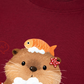 Áo Thun Relaxed Fit Animal Mood Bubble Beaver