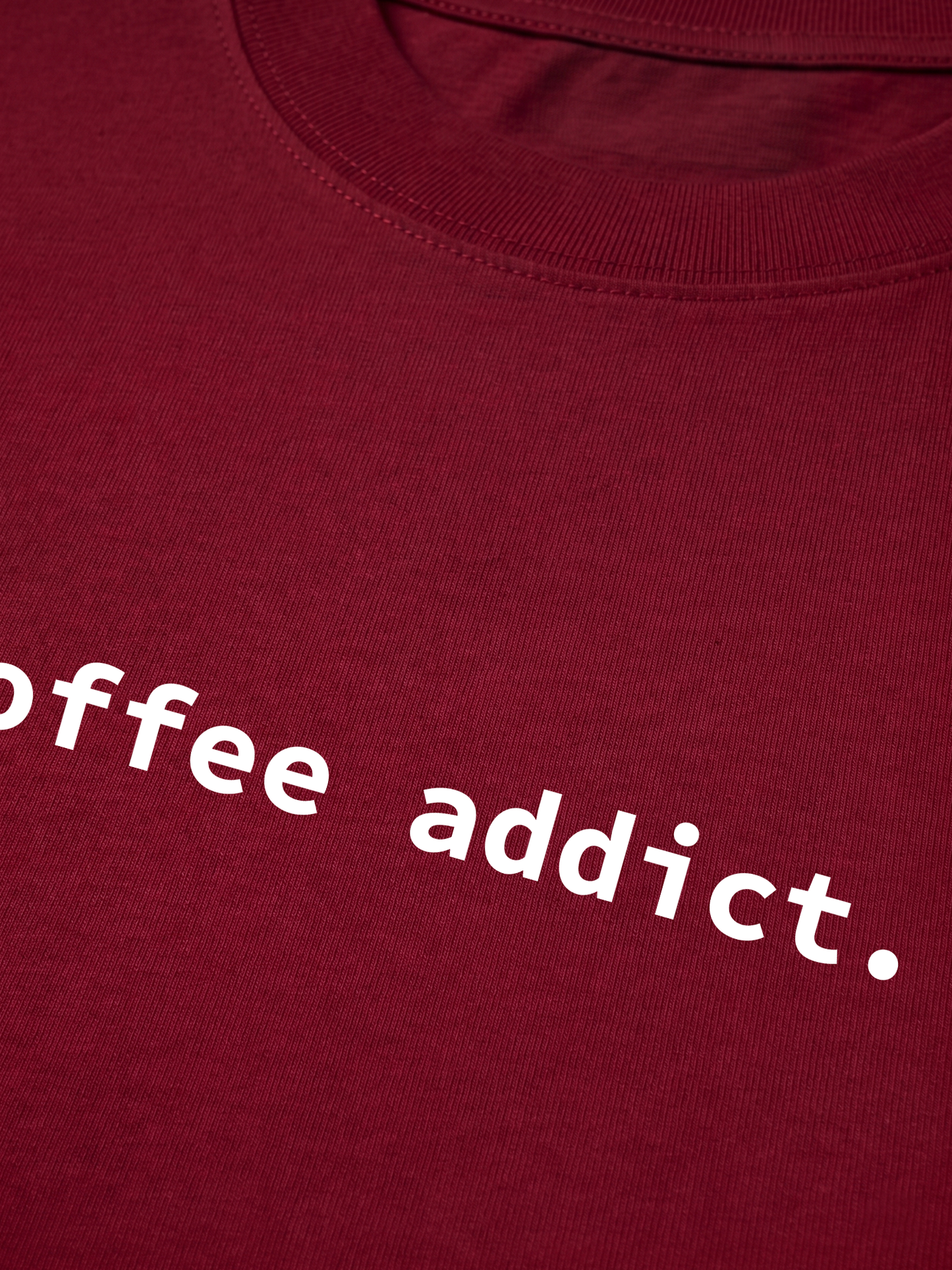 Áo Thun Relaxed Fit Coffee Addict