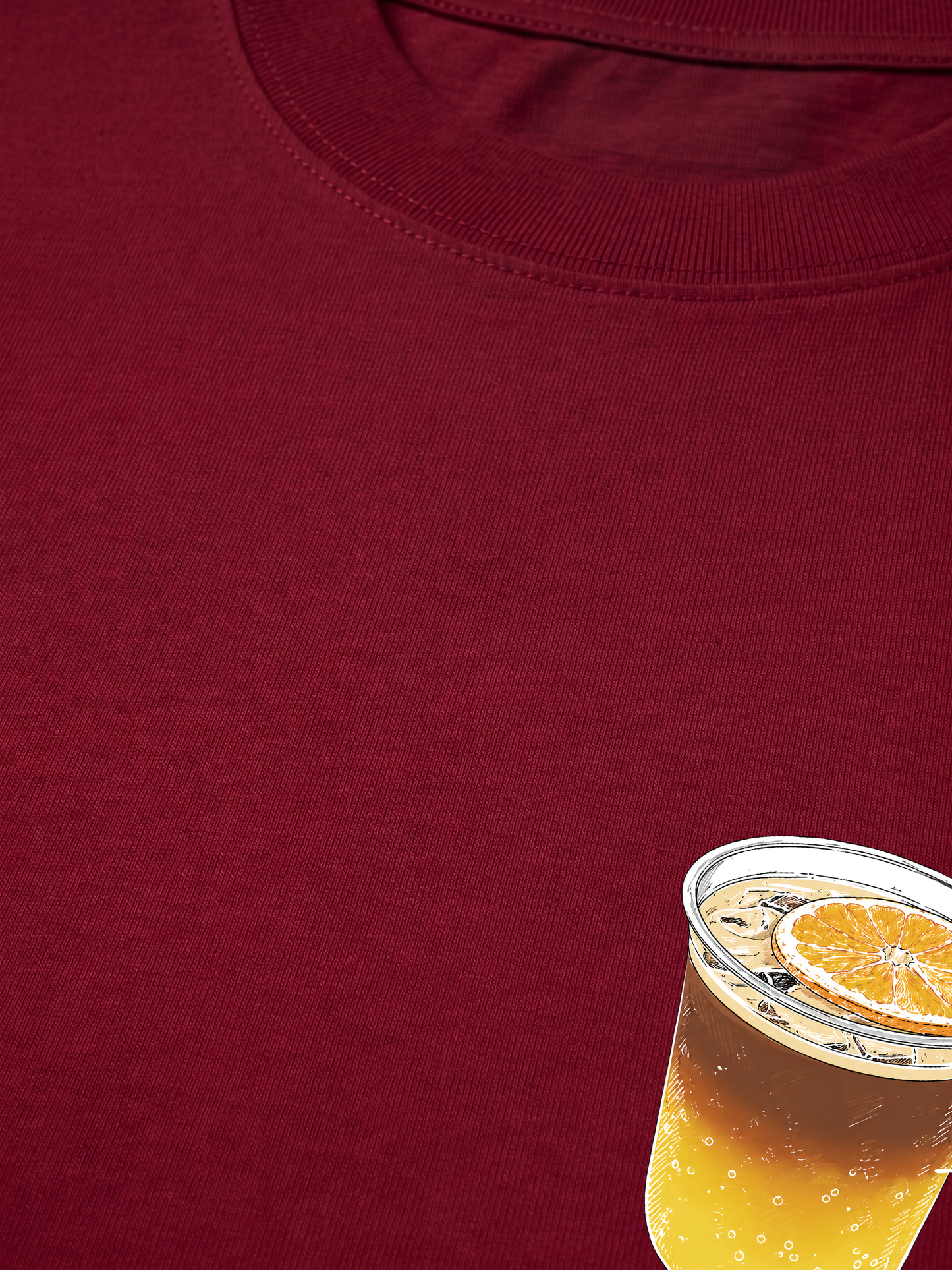 Áo Thun Relaxed Fit Orange Americano