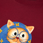Áo Thun Relaxed Fit Clephane Meow