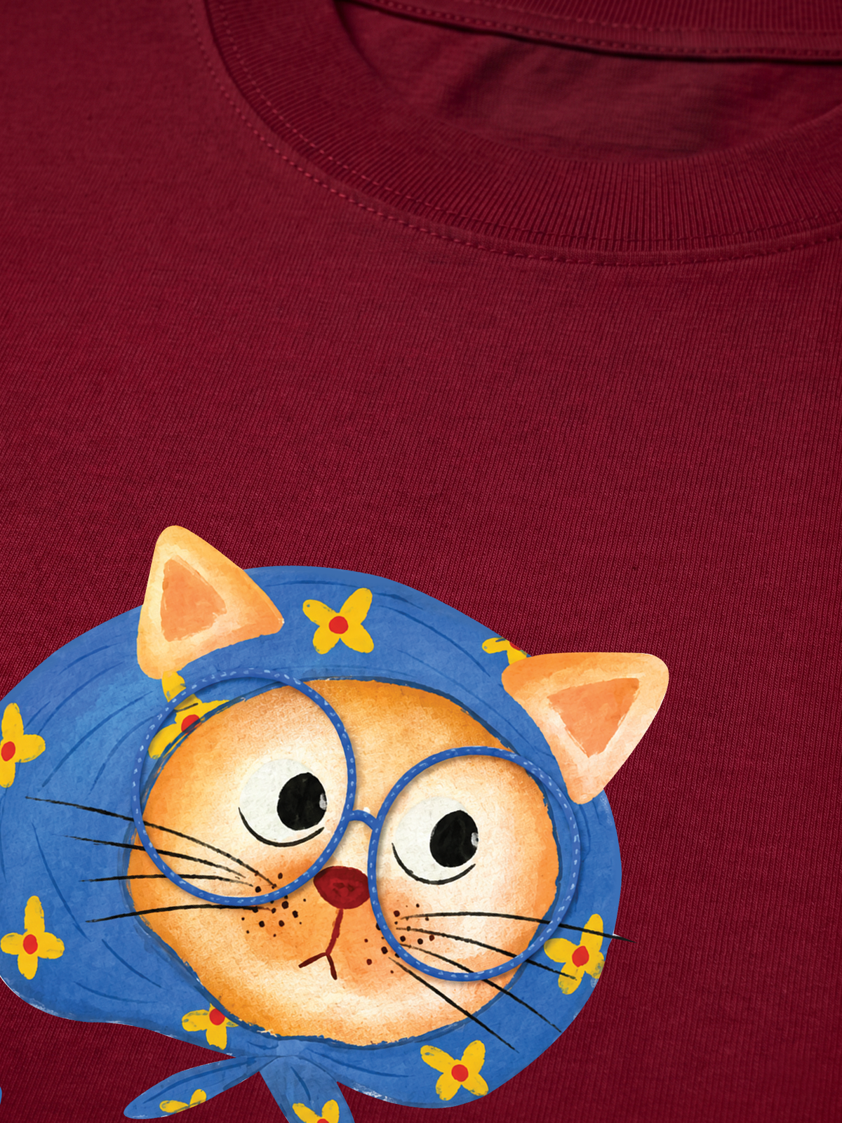 Áo Thun Relaxed Fit Clephane Meow