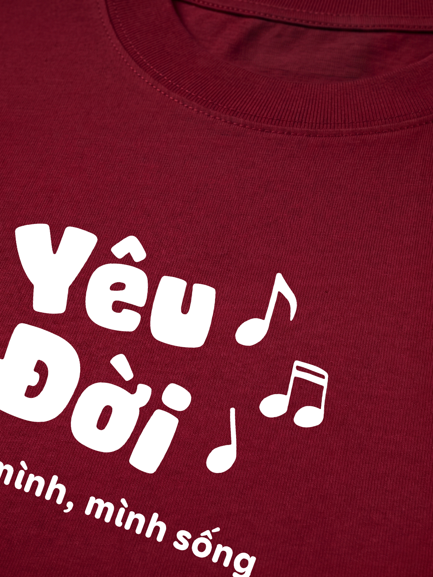 Áo Thun Relaxed Fit Yêu Đời