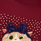 Áo Thun Relaxed Fit Red Fish Meow