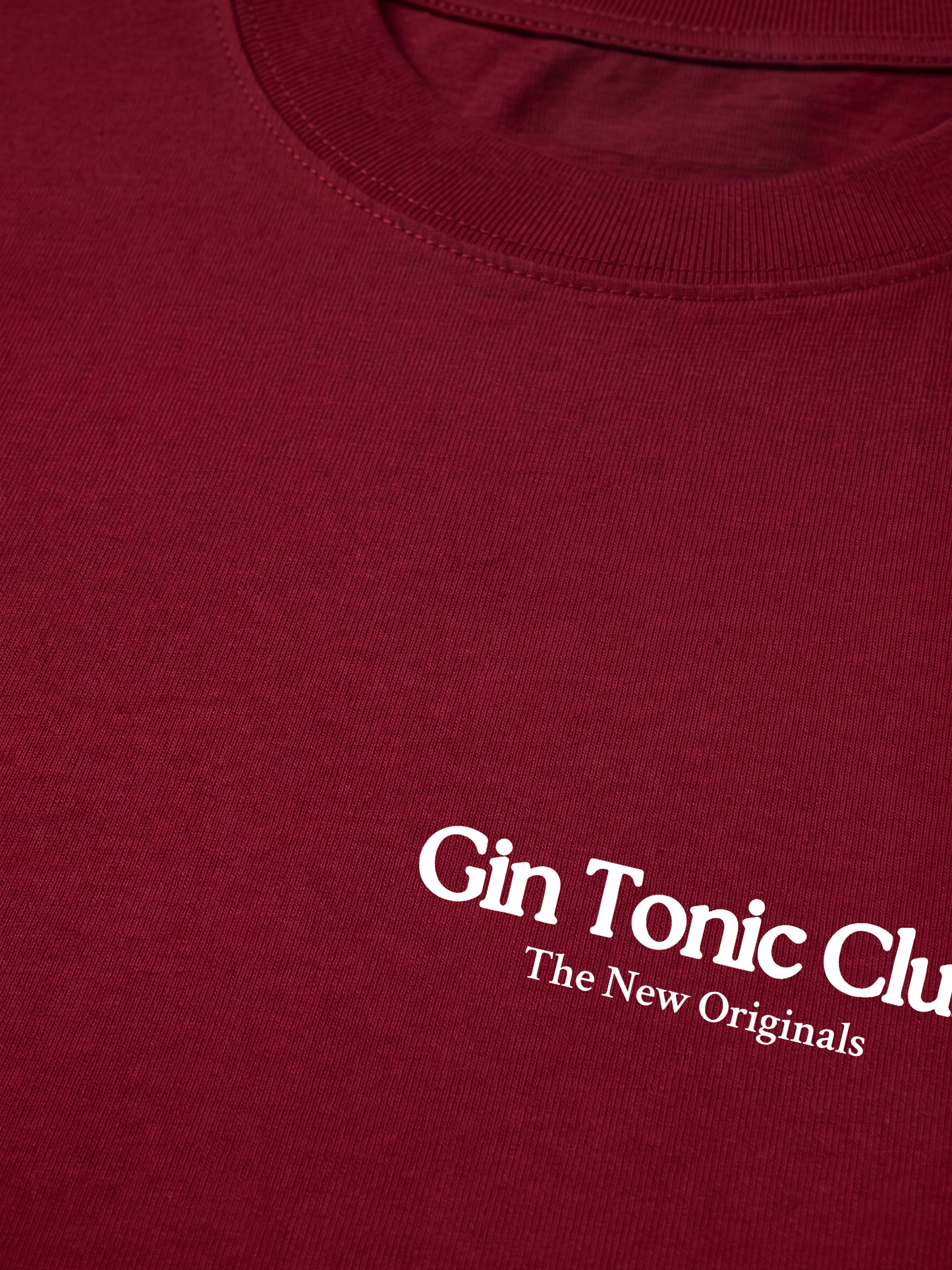 Áo Thun Relaxed Fit Gin Tonic Club