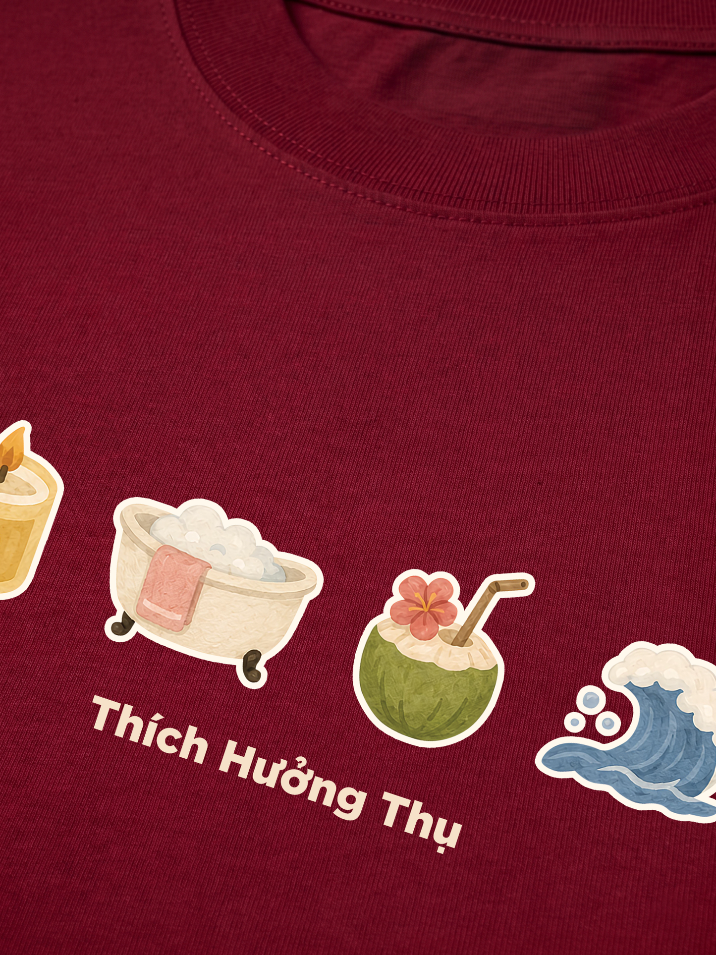 Áo Thun Relaxed Fit Thích Hưởng Thụ