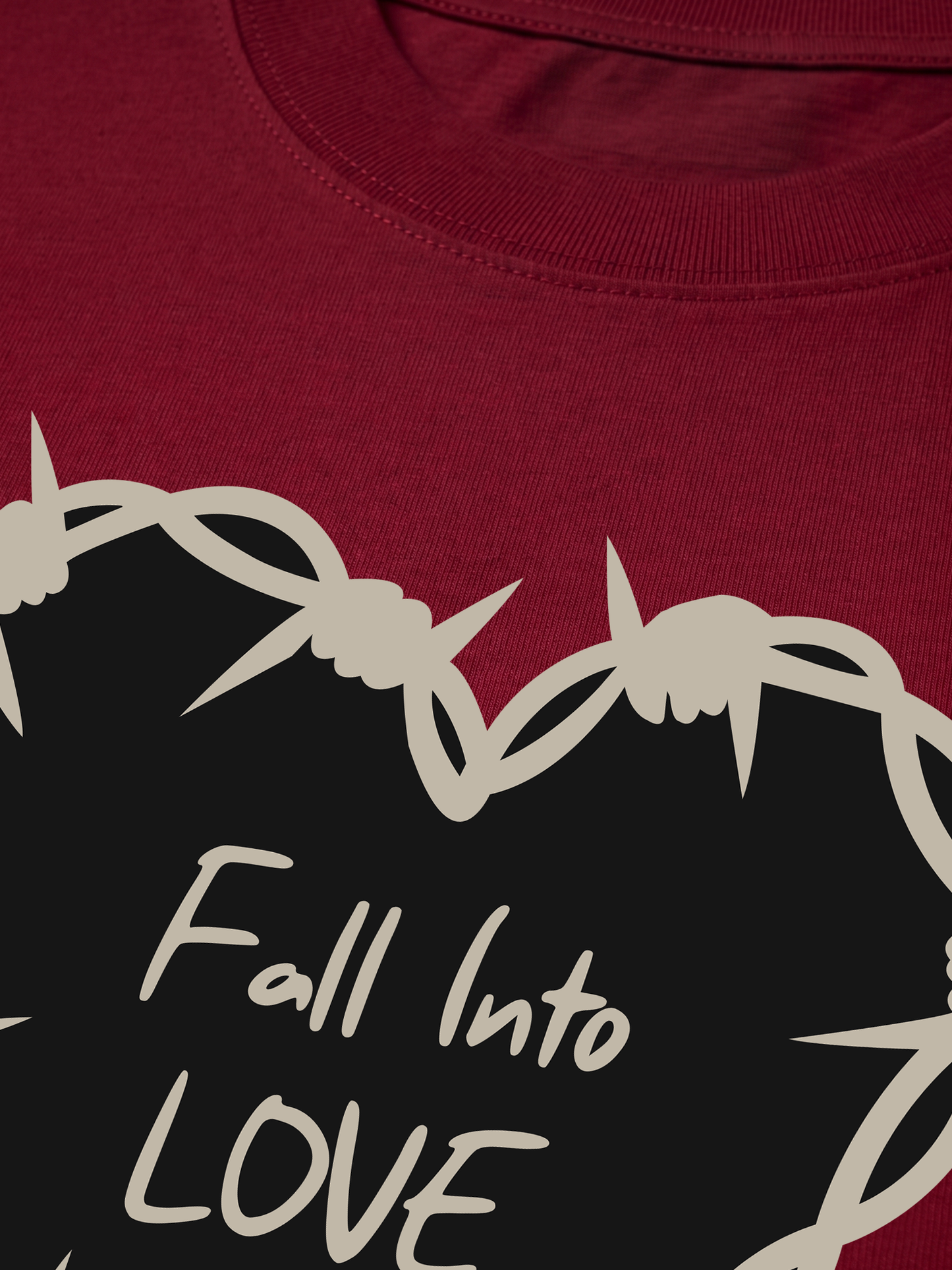 Áo Thun Relaxed Fit Fall Into Love