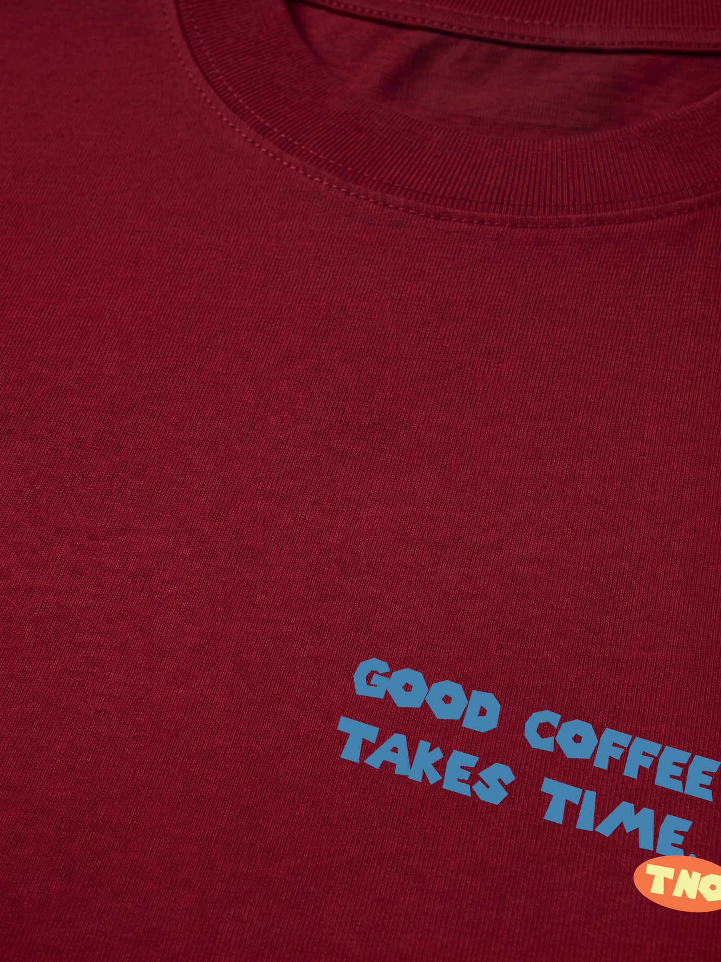 Áo Thun Relaxed Fit Good Coffee Take Time