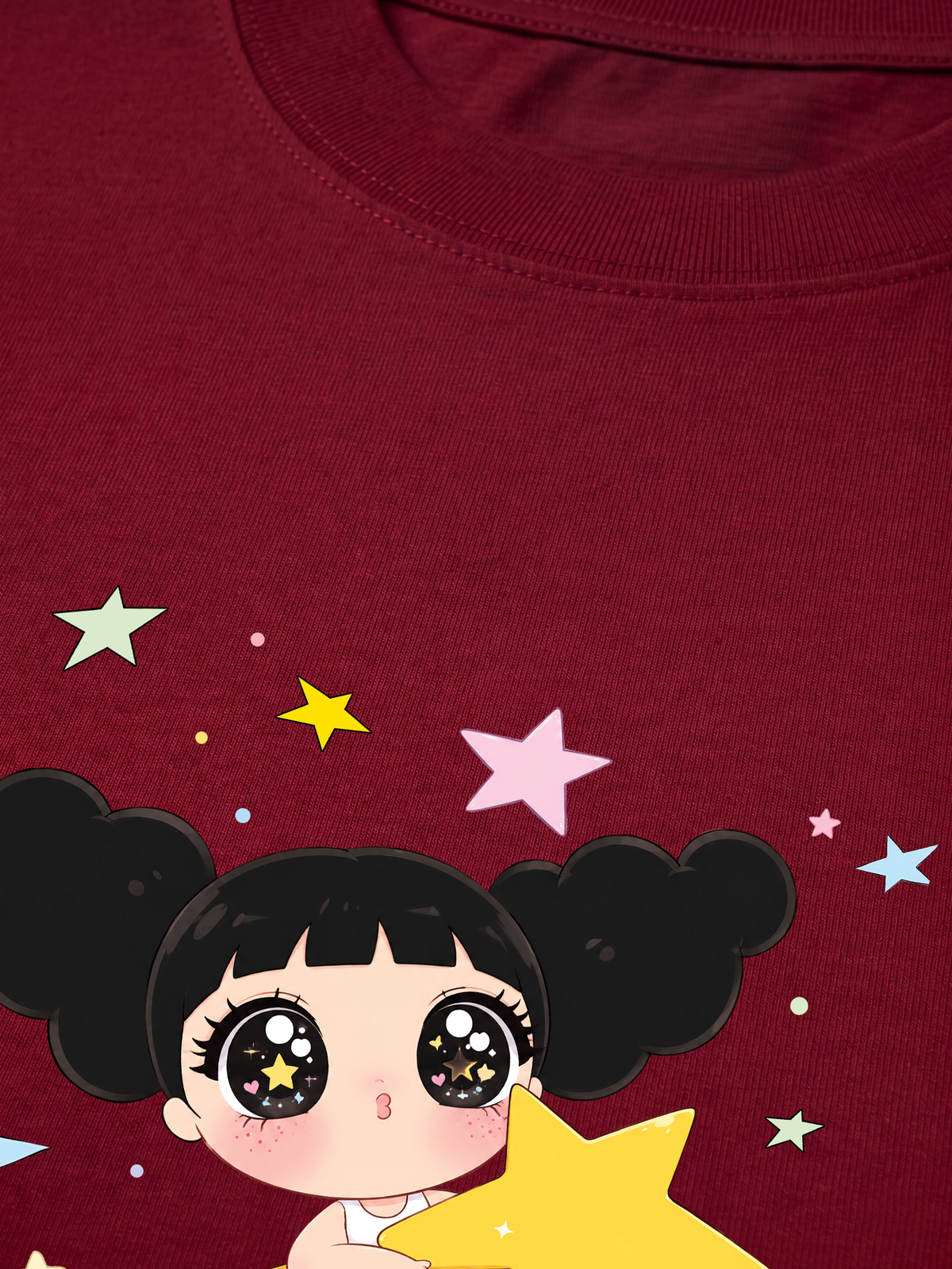 Áo Thun Relaxed Fit Dolly Girl Bling Star