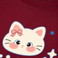 Áo Thun Relaxed Fit Blue Kitty