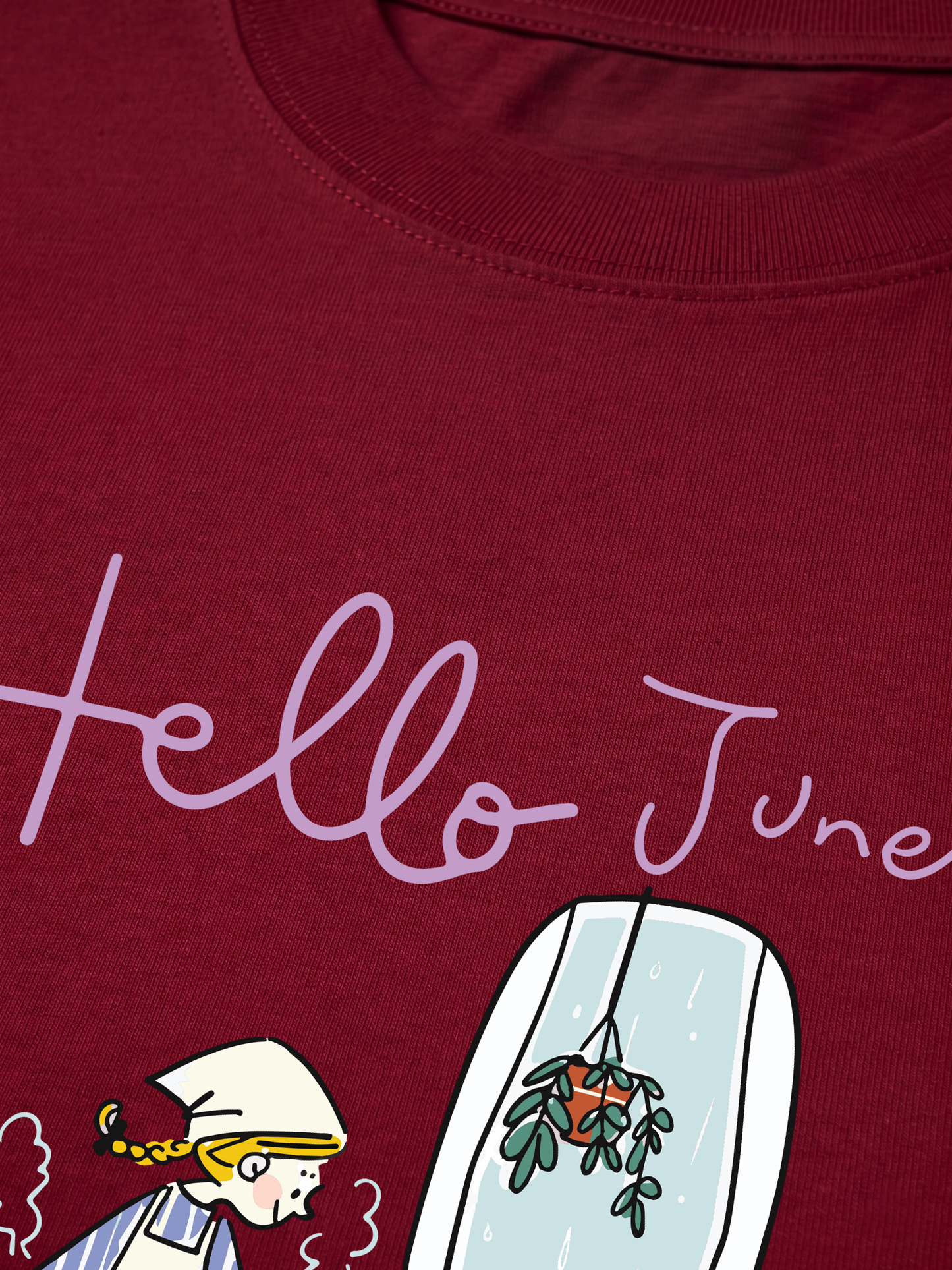 Áo Thun Relaxed Fit Hello June