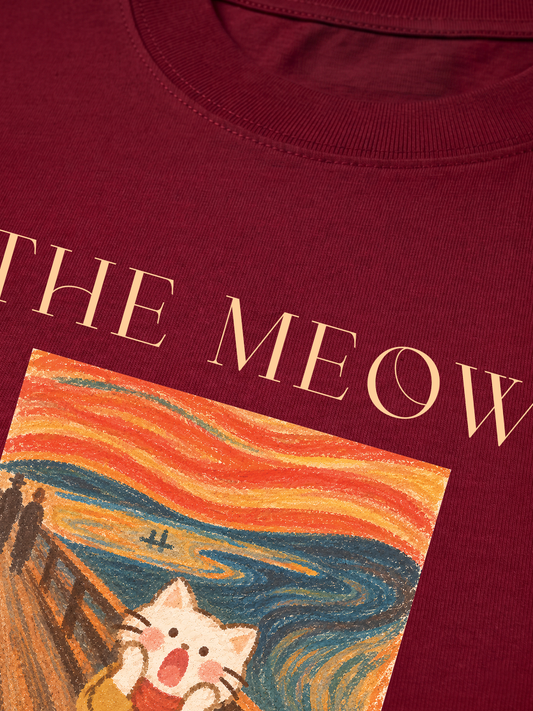 Áo Thun Relaxed Fit The Meow