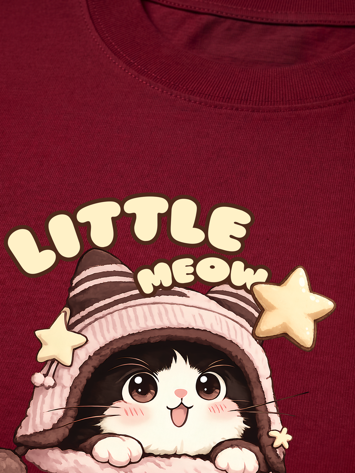 Áo Thun Relaxed Fit Little Meow