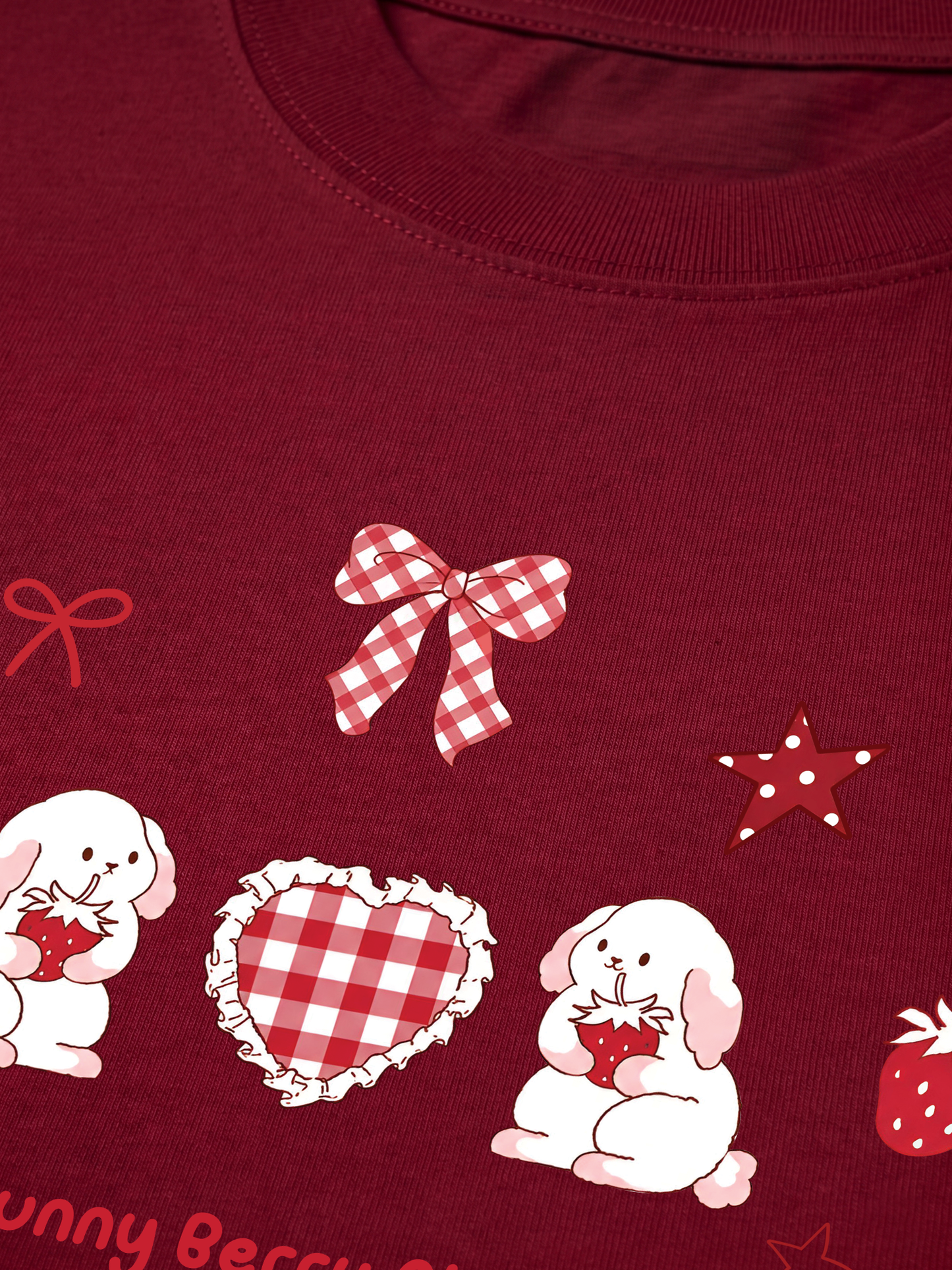 Áo Thun Relaxed Fit Bunny Berry Club