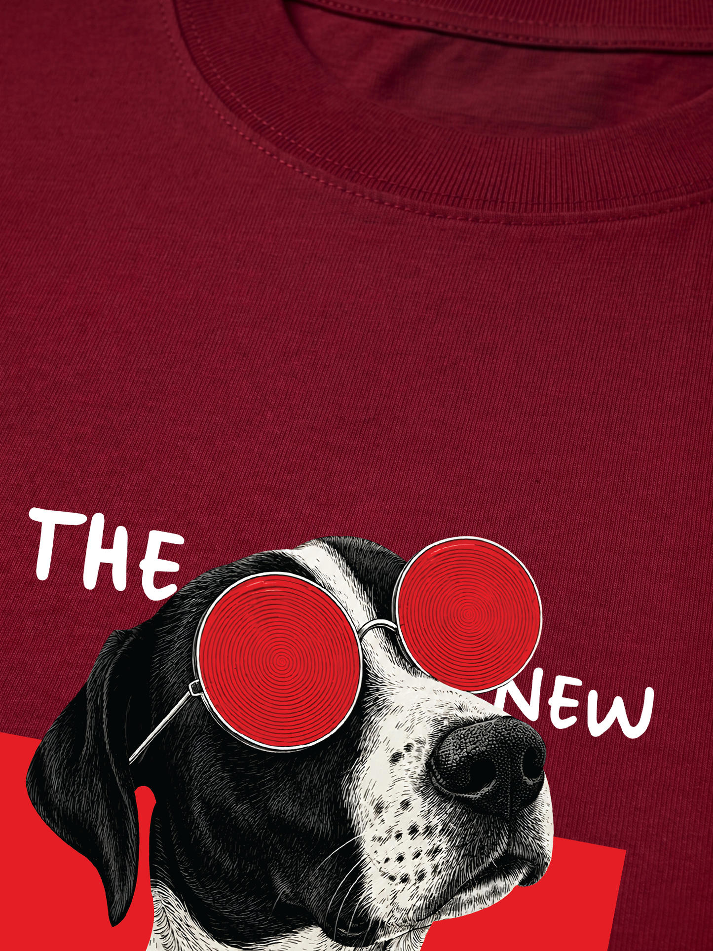 Áo Thun Relaxed Fit Dog Vision