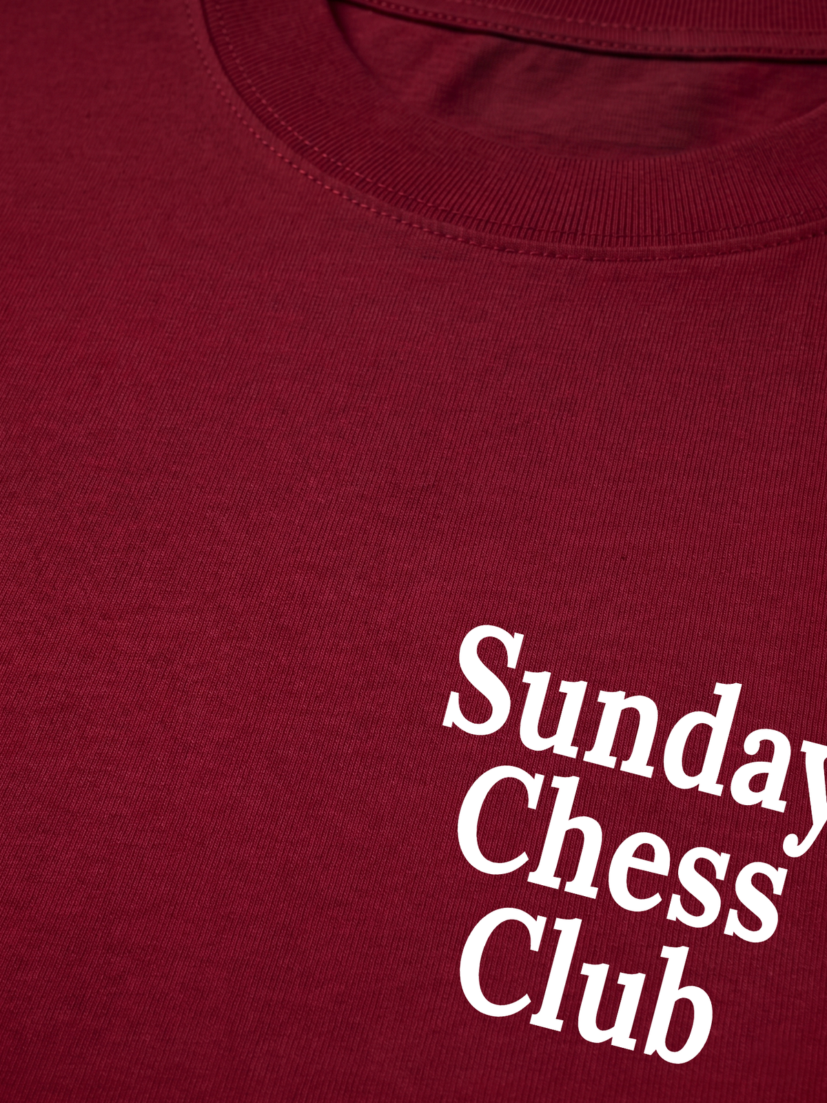 Áo Thun Relaxed Fit Sunday Chess Club