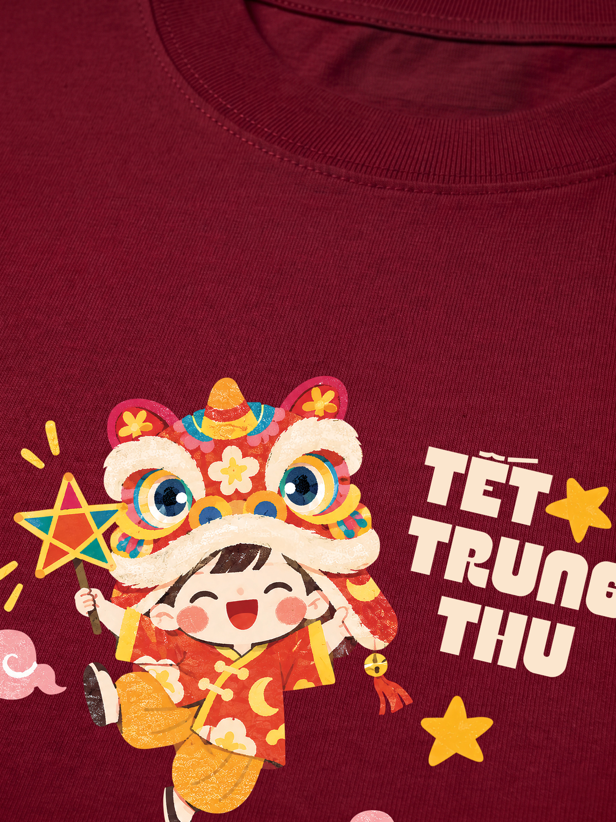 Áo Thun Relaxed Fit Tết Trung Thu