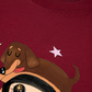 Áo Thun Relaxed Fit  Cute Girl With Dachshund