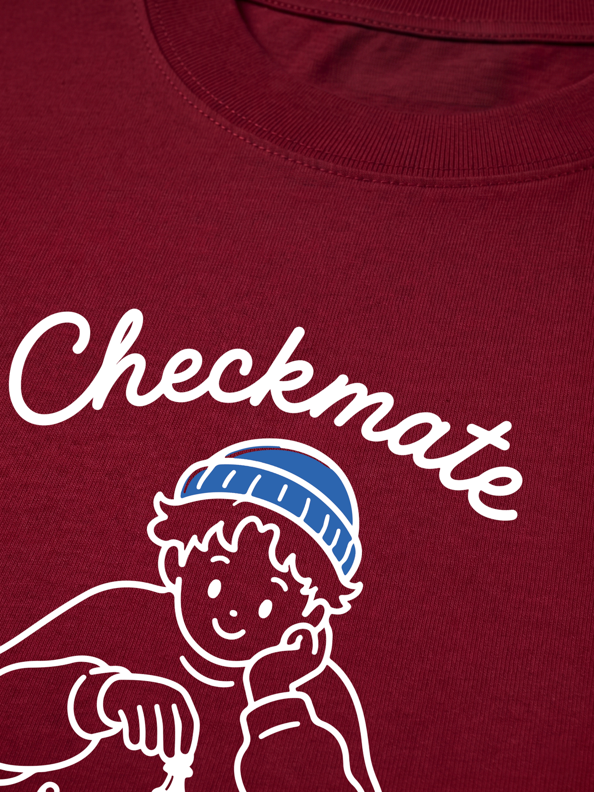 Áo Thun Relaxed Fit Checkmate