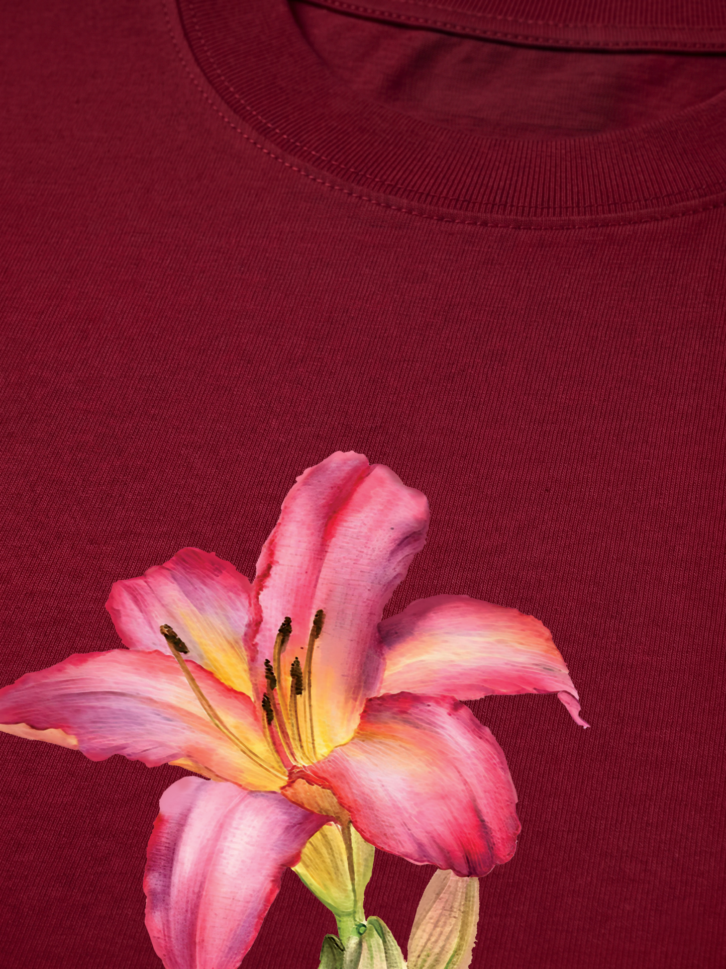 Áo Thun Relaxed Fit Lily Language