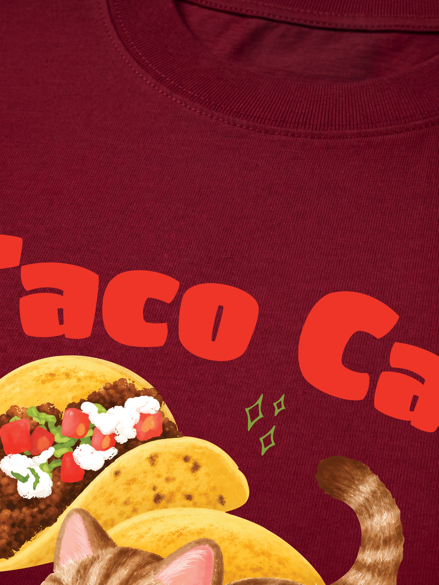 Áo Thun Relaxed Fit Taco Cat