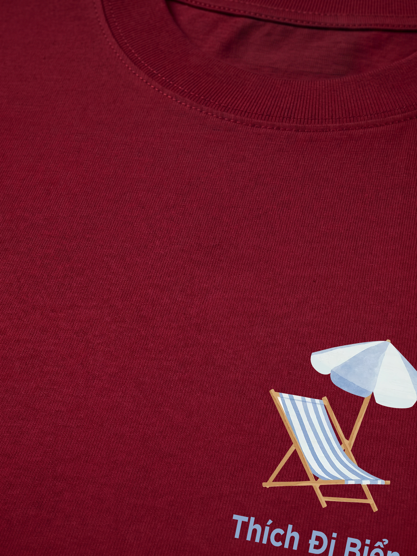 Áo Thun Relaxed Fit Thích Đi Biển