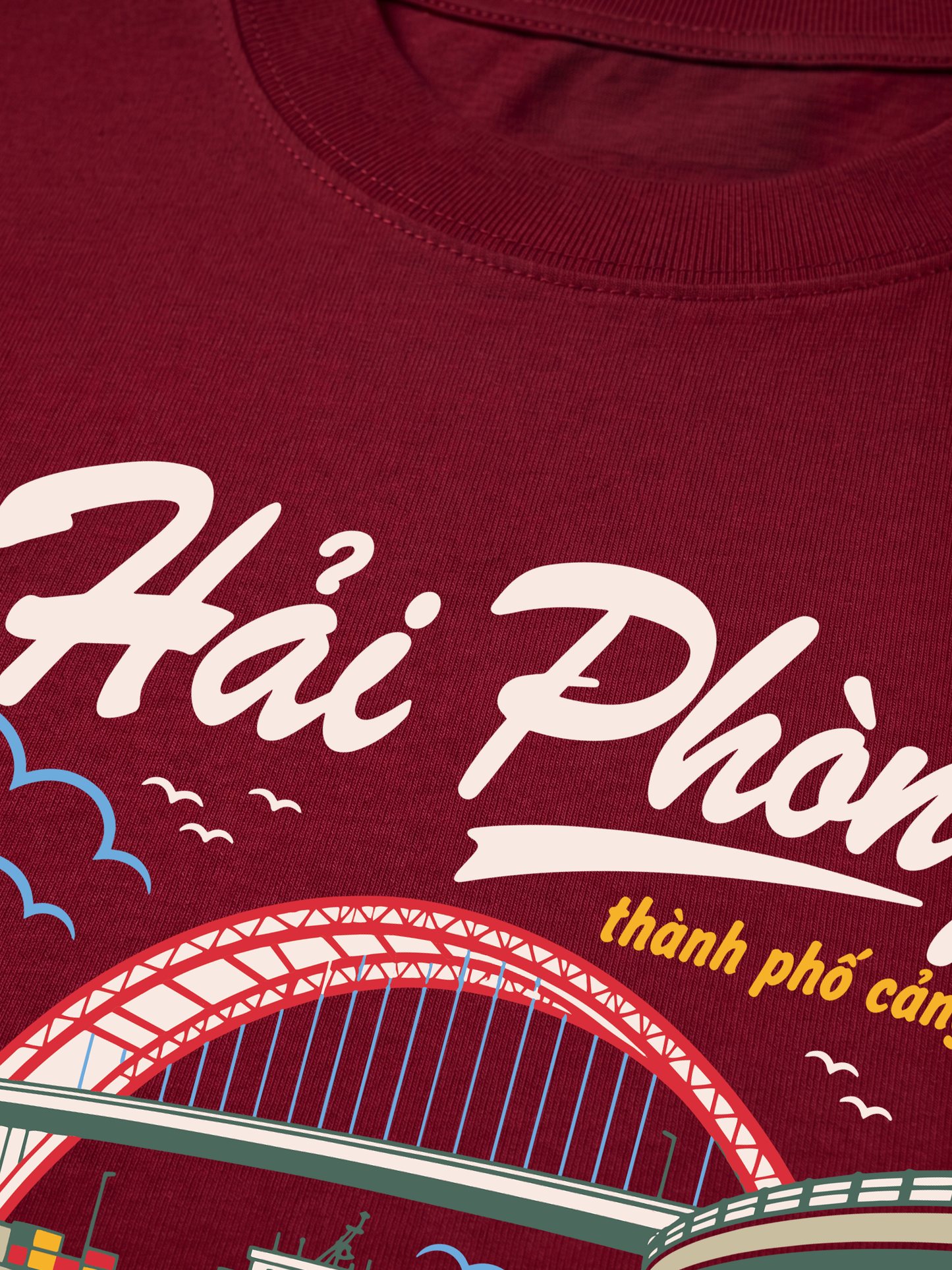 Áo Thun Relaxed Fit Hải Phòng Thành Phố Cảng