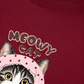 Áo Thun Relaxed Fit Meowy Cat Pink Polka