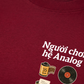 Áo Thun Relaxed Fit Người Chơi Hệ Analog