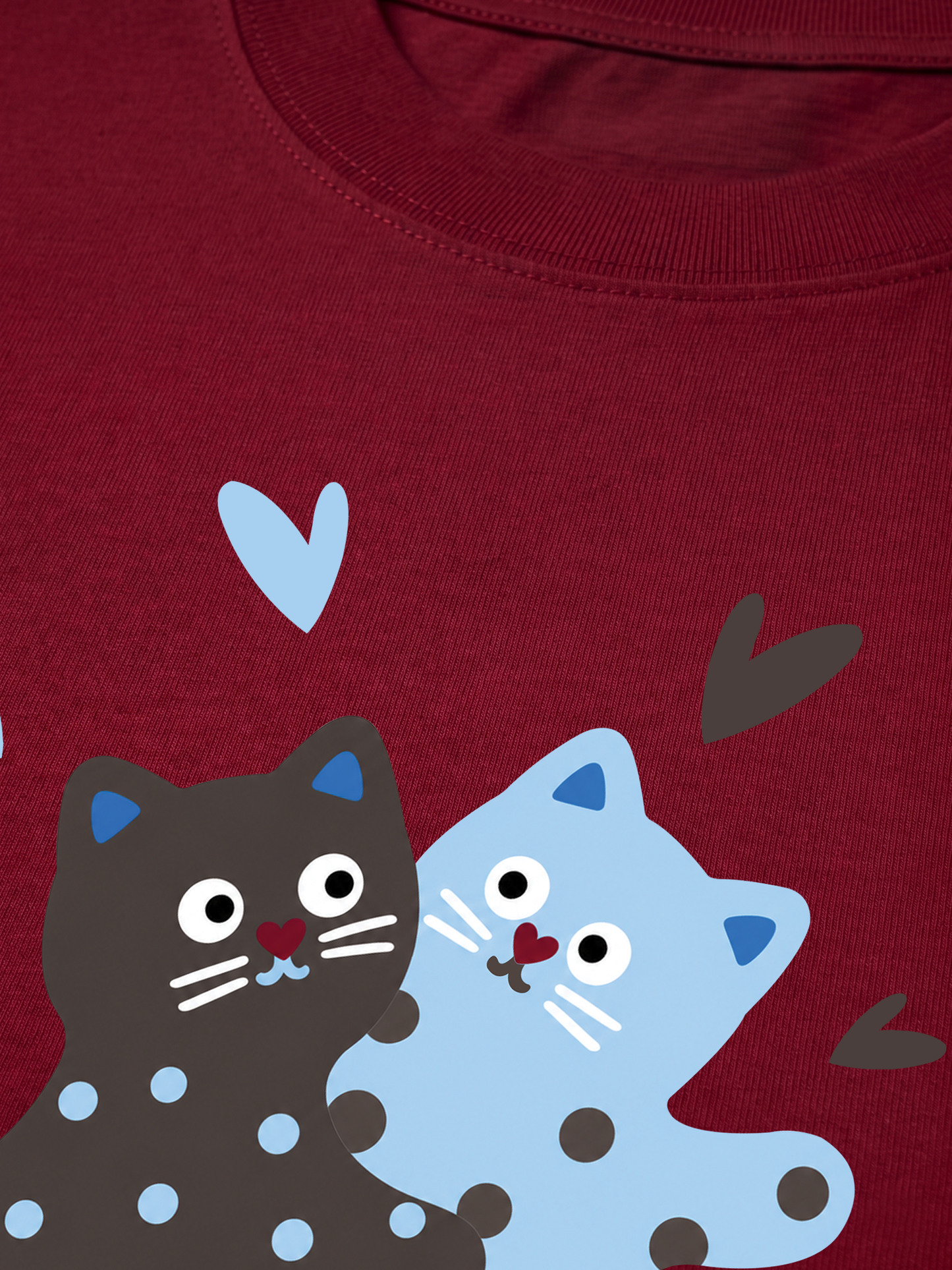 Áo Thun Relaxed Fit Cat Love