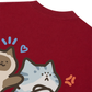 Áo Thun Relaxed Fit Angry Luv Cat Couple