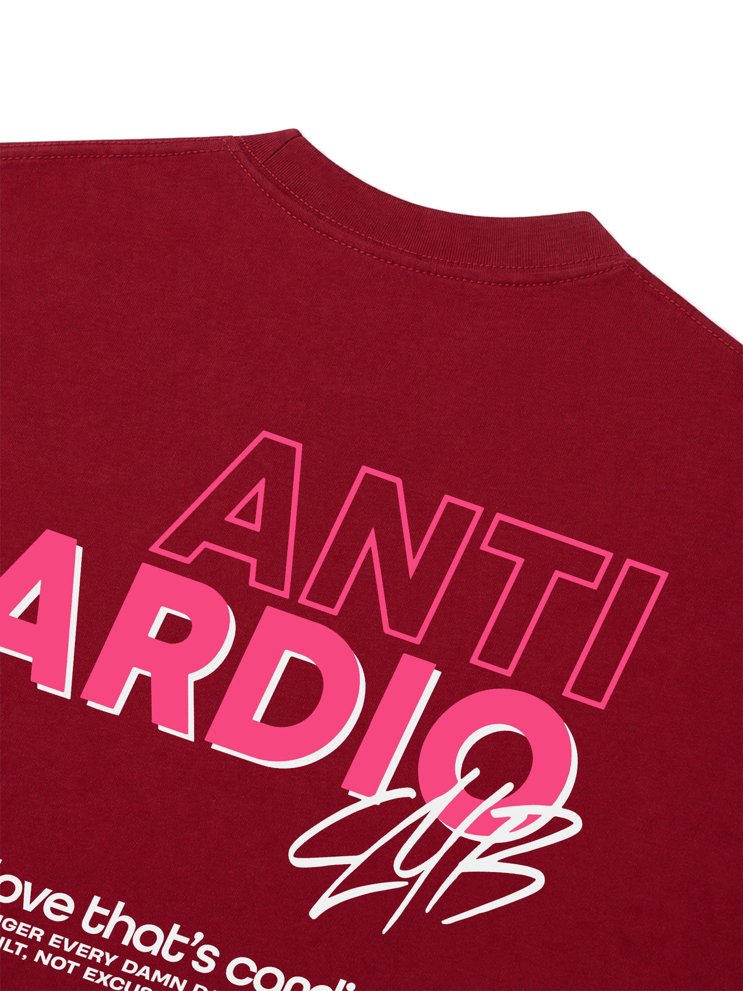 Áo Thun Relaxed Fit Anti Cardio Club