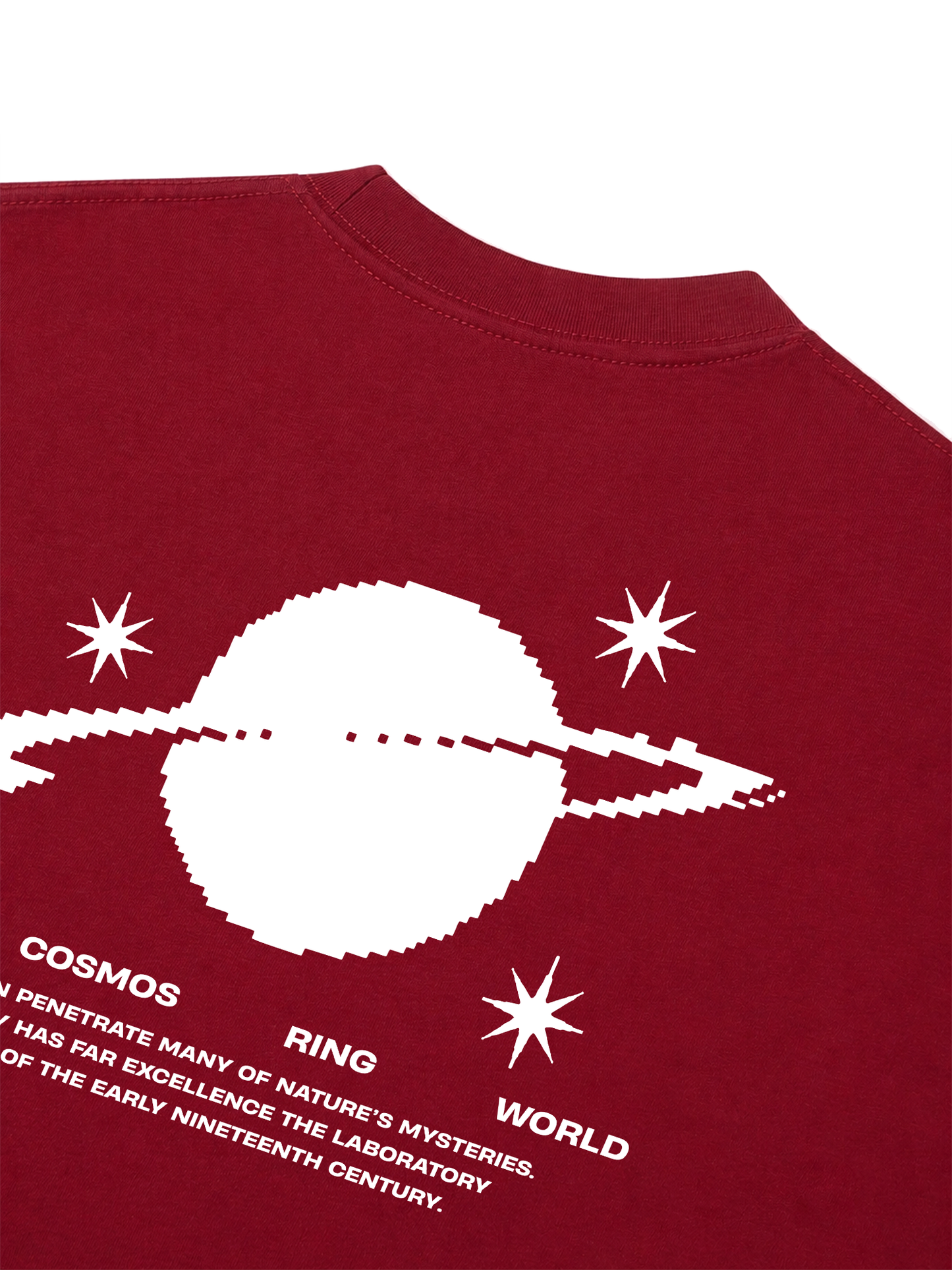 Áo Thun Relaxed Fit Saturn Cosmos Ring World