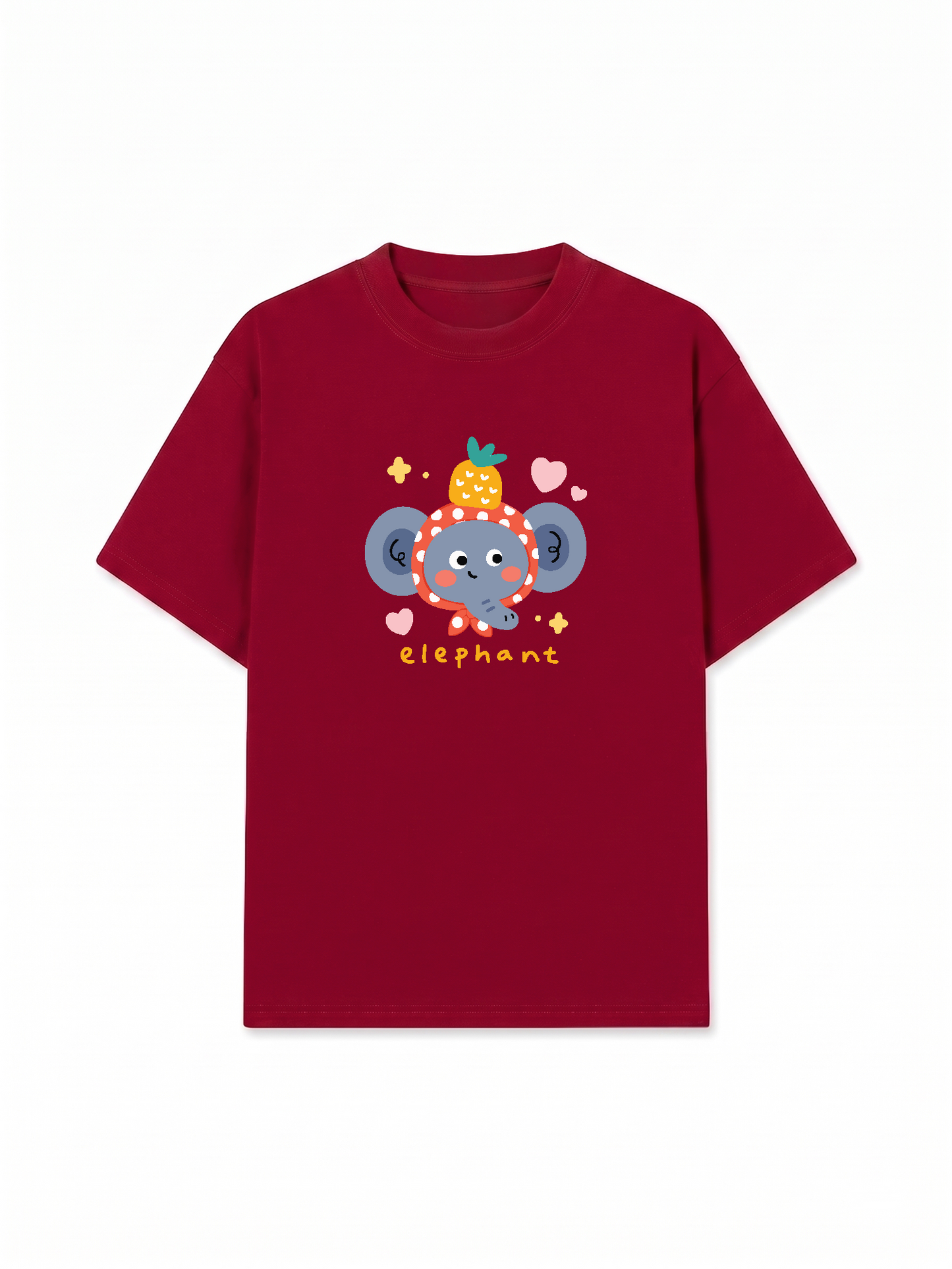 Áo Thun Relaxed Fit Pineapple Cutie Elephant
