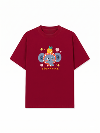 Áo Thun Relaxed Fit Pineapple Cutie Elephant