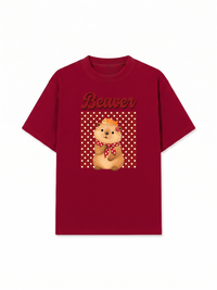 Áo Thun Relaxed Fit Animal Mood Cozy Penguin