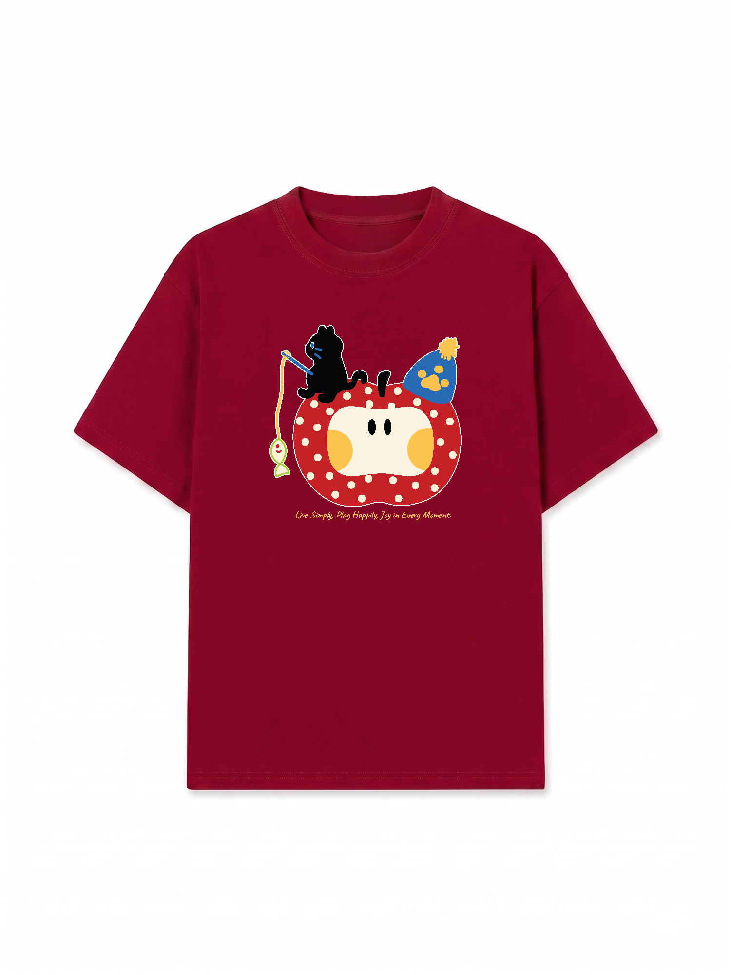 Áo Thun Relaxed Fit Le Petit Pêcheur Meow