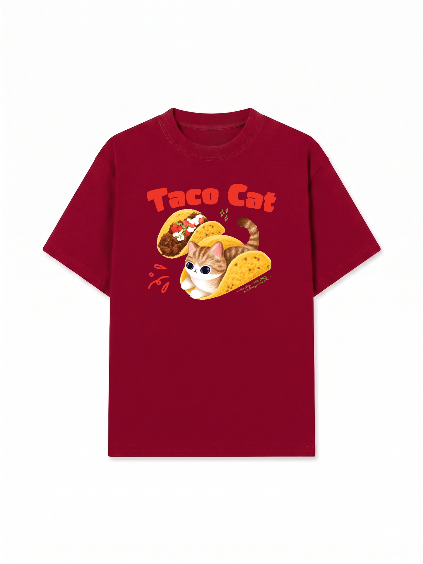 Áo Thun Relaxed Fit Taco Cat