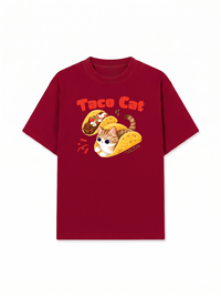 Áo Thun Relaxed Fit Taco Cat