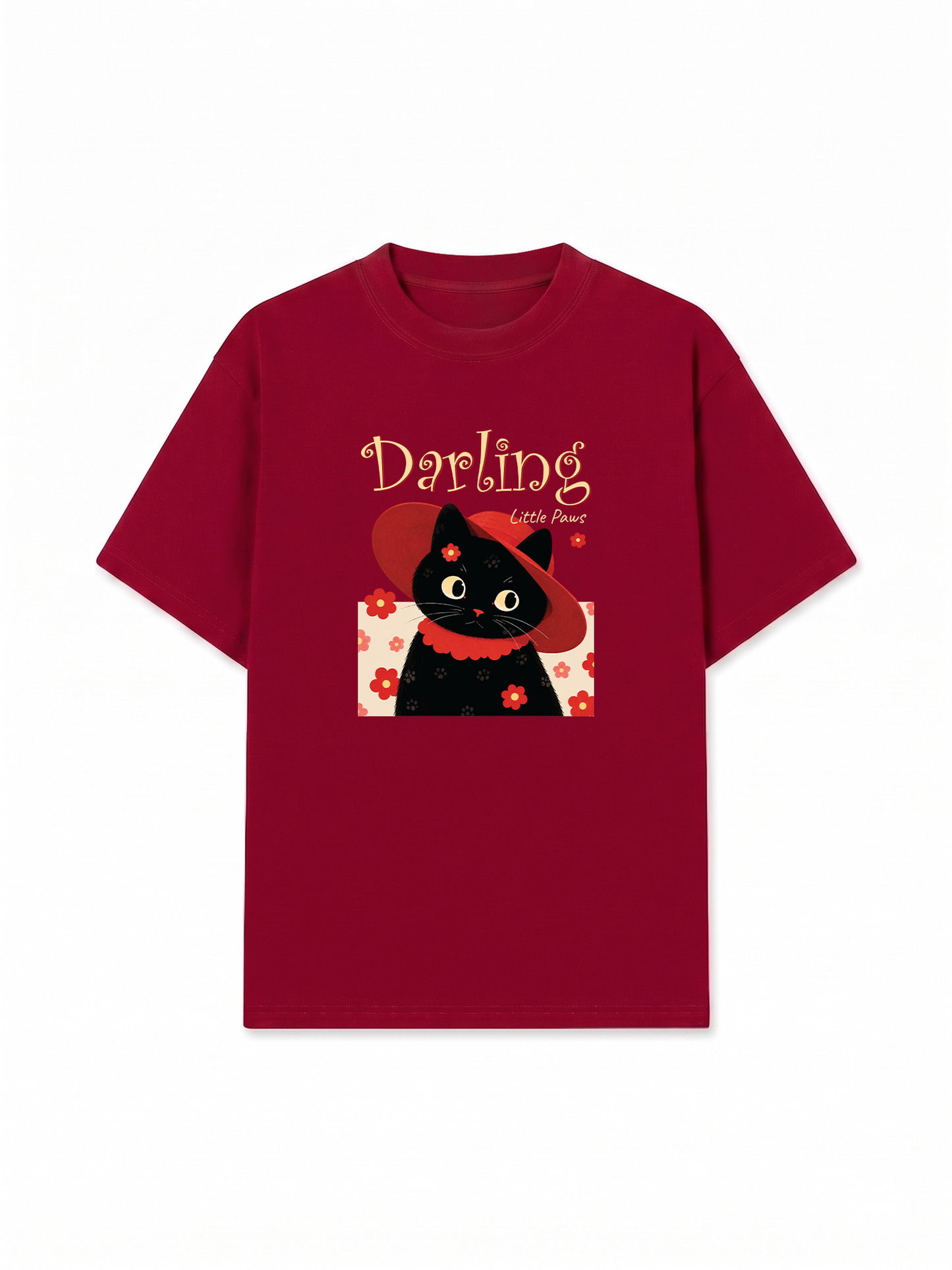 Áo Thun Relaxed Fit Darling Little Paws